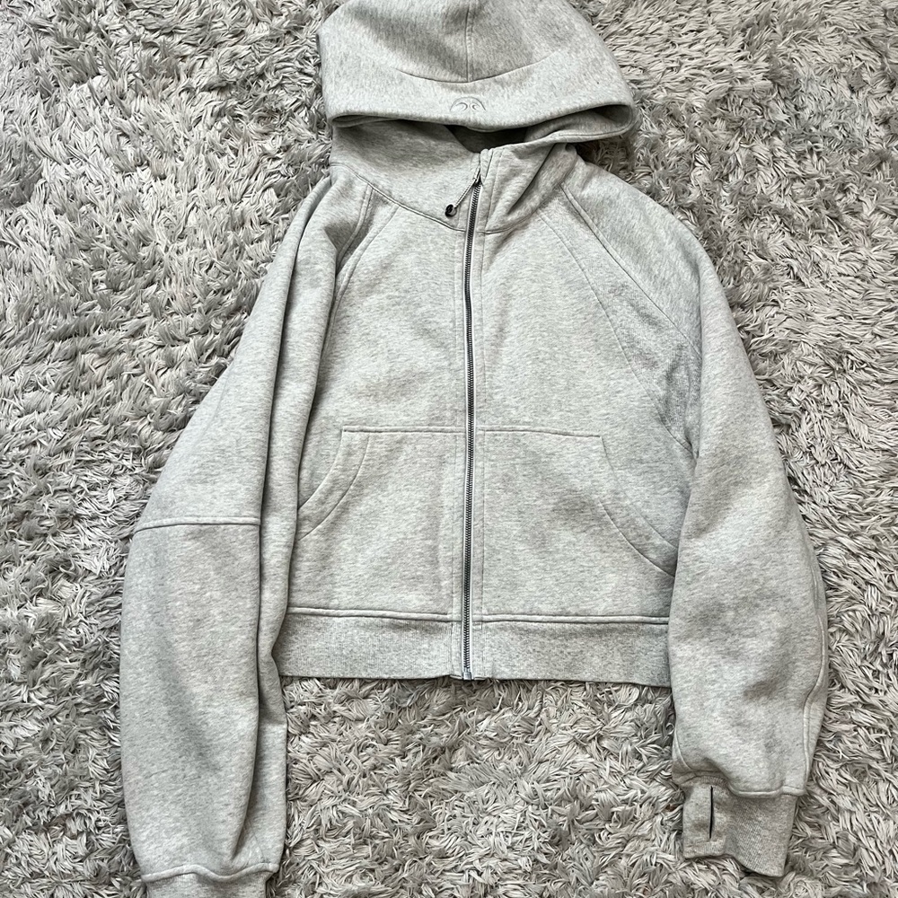 lululemon full zip scuba hoodie